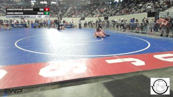 200 lbs Consi Of 32 #1 - Christopher Guthrie, Edmond Memorial vs Aiden Reeves, Newkirk