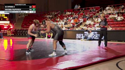 285 lbs DJ Spring II, Davidson vs Hayden Filipovich, Purdue