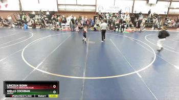 48+ Round 2 - Wells Cochran, Uintah vs Lincoln Bohn, Grantsville Wrestling Club