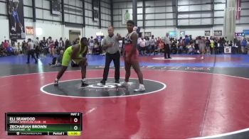 215 lbs Quarterfinal - Zechariah Brown, Chesapeake vs Eli Seawood, Grizzly Wrestling Club