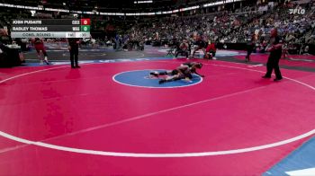 113-2A Cons. Round 1 - Radley Thomas, Wiggins School District vs Josh Pudaite, Colorado Springs Christian