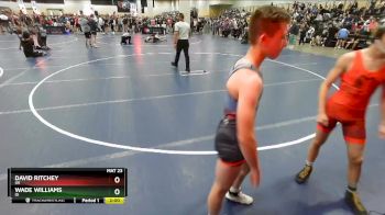 120 lbs Champ. Round 1 - David Ritchey, OK vs Wade Williams, ID