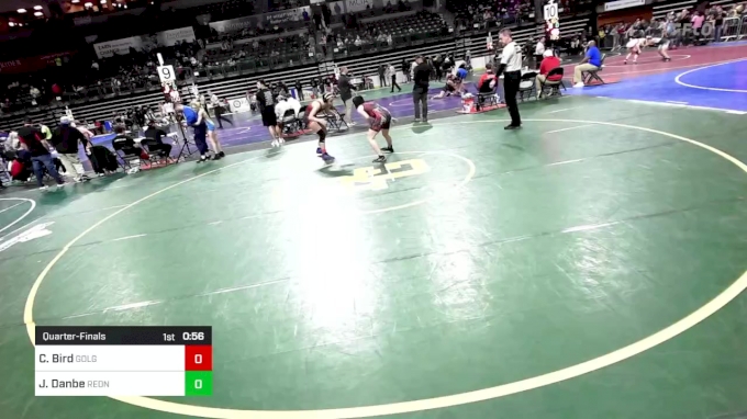 127 lbs Quarterfinal - Cori Bird, Golgotha vs Jocelyn Danbe, RedNose ...