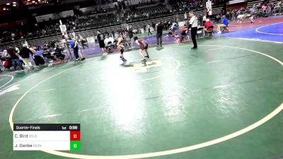 127 lbs Quarterfinal - Cori Bird, Golgotha vs Jocelyn Danbe, RedNose Wrestling School