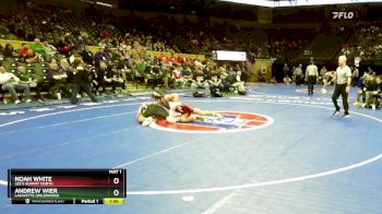 190 Class 4 lbs Champ. Round 1 - Andrew Wier, Lafayette (Wildwood) vs Noah White, Lee`s Summit North