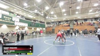 190 lbs Cons. Round 3 - Danny Esquivez, Imperial vs Elijah Nieves, Green Valley