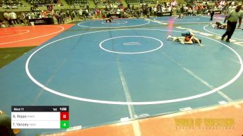 95 lbs Round Of 32 - Andres Rojas, Miami Wrestling Club vs Tyler Yancey, High Ground Wrestling