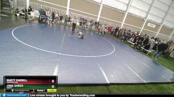 67 lbs Champ. Round 2 - Cree Garza, INWTC vs Rhett Farrell, Wasatch WC