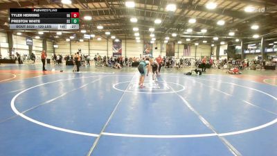 120 lbs Consi Of 8 #1 - Tyler Herring, GA vs Preston White, SC