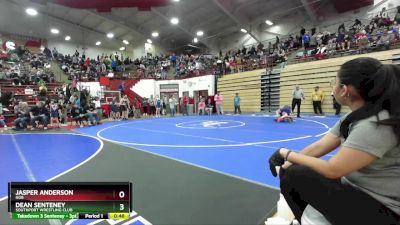 119 lbs Semifinal - Dean Senteney, Southport Wrestling Club vs Jasper Anderson, GGB