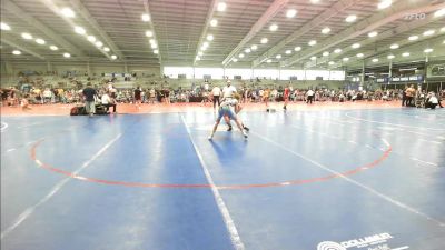 132 lbs Rr Rnd 2 - Kellan Zuber, ICE Wrestling Blue vs Thandon Bensink, Ragin Raisins Concord HS