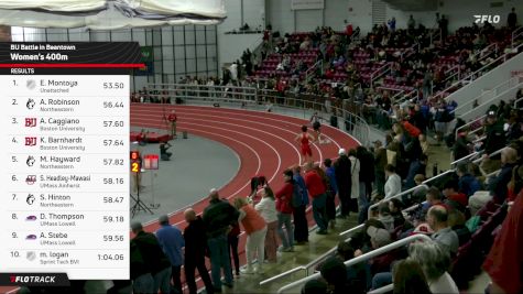 Men's 400m, Finals 1