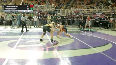 190 1A Semifinal - Tre Driggett, Merritt Island vs Darian Vargas, Mater Lakes Academy