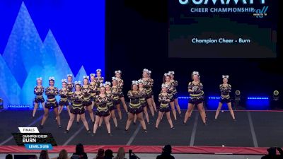 Champion Cheer - Burn [2025 L3 U16 Finals] 2025 The Summit