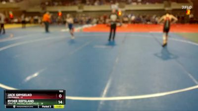 102 lbs Placement (4 Team) - Ryder Refsland, STMA (St. Michael/Albertville) vs Jack Grygelko, Centennial