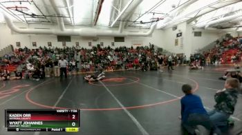 113A Round 3 - Wyatt Johannes, Huntley Project vs Kaden Orr, Natrona County