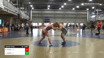 Quarterfinal - Gaige Willis, Unrostered vs John Kelbly, Cleveland State