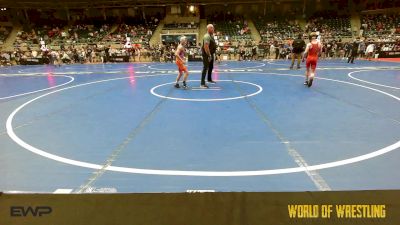 80 lbs 5th Place - Ian Weber, Ringers vs Griffin Doroshenko, Mat Assassins