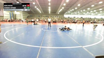 56 lbs Rr Rnd 2 - Ezra Keyes, Buffalo Valley Wrestling Club EL Blue vs Dominic Offner, Broad Axe 2