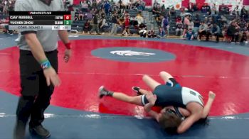 106 lbs Cons. Round 2 - Yuchen Zhou, Bellarmine Prep vs Cjay Russell, Eatonville