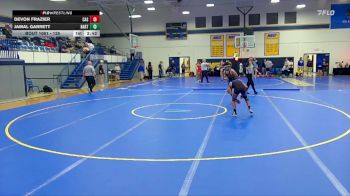 125 lbs Cons. Round 2 - Devon Frazier, Carl Albert State vs Jamal Garrett, Barton