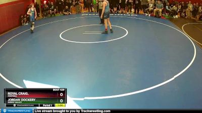 113 lbs Cons. Round 2 - Jordan Dockery, Green Valley vs Royal Craig,, Foothill