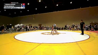 150-154 lbs Cons. Semis - Toriana Jackson, OK vs Payton Deurloo, OK
