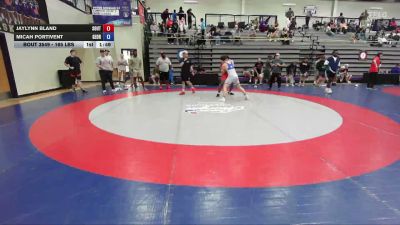 165 lbs Rr Rnd 2 - Jaylynn Bland, South Georgia Athletic Club vs Micah Portivent, Georgia
