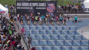 Youth Boys' 100m Hurdles Championship, Finals 1 - Age 14