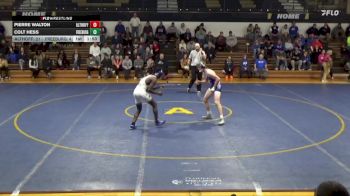 175 lbs Pierre Walton, Belleville (Althoff Catholic) vs Colt Hess, Freeburg