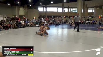 144 lbs Round 3 (6 Team) - Kaden Dressel, TNWA #2 vs Micheal Hendrick, Guerrilla Red