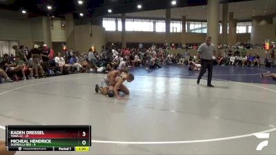 144 lbs Round 3 (6 Team) - Kaden Dressel, TNWA #2 vs Micheal Hendrick, Guerrilla Red