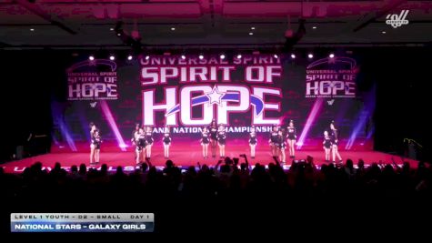 National Stars - Galaxy Girls [2026 L1 Youth - D2 - Small Day 1] 2026 Spirit of Hope Grand Nationals