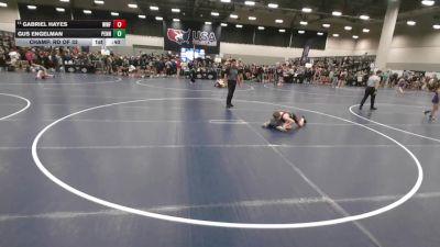 82 lbs Champ. Rd Of 32 - Gabriel Hayes, Wentzville Wrestling Federation vs Gus Engelman, Pennsylvania