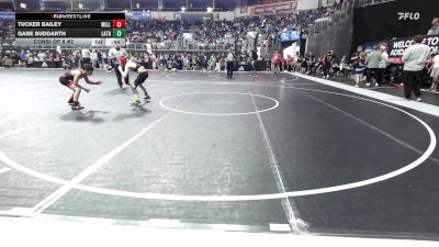 85 lbs Consi Of 8 #2 - Tucker Bailey, Well Trained vs Gabe Suddarth, Lathrop Youth Wrestling Club