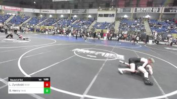 120 lbs Round Of 64 - Liam Zyvoloski, Bear Cave WC vs Breckin Henry, Thunder Basin HS