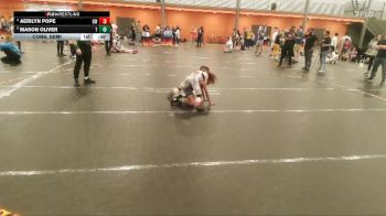 50/55/60 Cons. Semi - Aerilyn Pope, Unattached vs Mason Oliver, Summerville Takedown Club