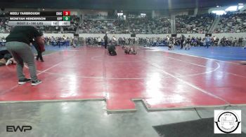 160 lbs Consi Of 8 #2 - Neeli Yarbrough, Choctaw Jh vs Moniyah Henderson, KIPP TULSA