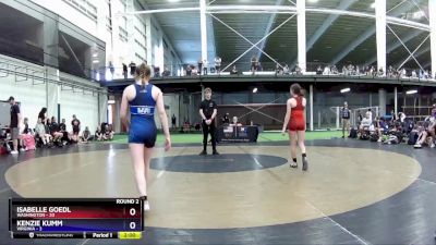102 lbs Round 2 (4 Team) - Isabelle Goedl, Washington vs Kenzie Kumm, Virginia