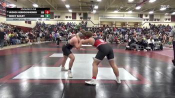 215 lbs Round 1 - Mikey Bailey, Independence vs Hudson Herboldsheimer, Lisbon