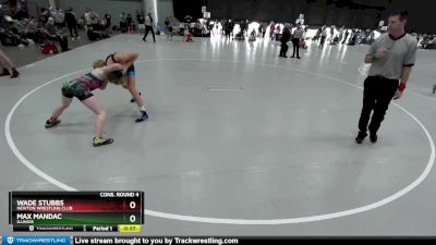 120 lbs Cons. Round 4 - Max Mandac, Illinois vs Wade Stubbs, Newton Wrestling Club