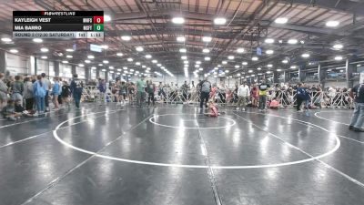 70 lbs Round 3 (12:30 Saturday) - Mia Barro, Misfits vs Kayleigh Vest, Minnesota Funky Singlets