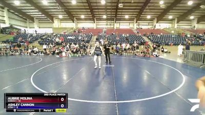 135 lbs Placement (4 Team) - Crystin-Dior Treu, Hawaii 1 vs Tassie Hatch, Utah 1