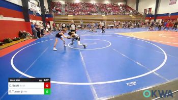 88 lbs Rr Rnd 4 - Cayden Scott, R.A.W. vs Ej Turner Jr, Pin-King All Stars