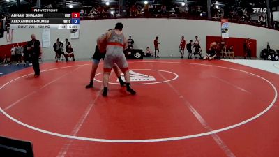 130 kg Cons. Round 3 - Adham Shalash, Cincinnati Rtc vs Alexander Holmes, Warrior Regional Training Center
