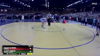 136 lbs Cons. Semi - Julian Almeida, Caveman vs Wyatt Martin, Grapple Academy