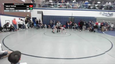 53 lbs Cons. Semi - Kelly Tuttle, Idaho Falls Wrestling Club vs Rex Ferro, Cougar Wrestling Club