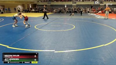 70 lbs Placement (4 Team) - Jett Henriksen, Adrian vs Weston Taylor, Wabasso