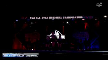 Rock Cheer Company - Miss Marvel [2026 L3.1 Junior - PREP] 2026 NCA All-Star National Championship