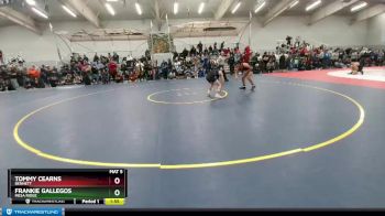 126 lbs Champ. Round 2 - Frankie Gallegos, Mesa Ridge vs Tommy Cearns, Bennett